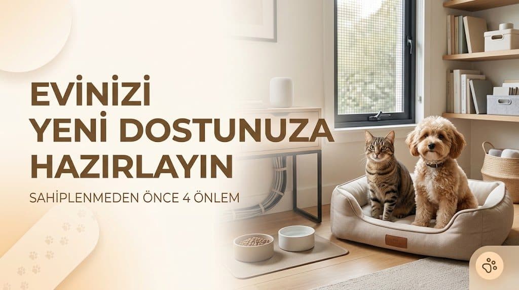Evcil Hayvan Sahiplenmeden Önce Evinizi Nasıl Hazırlamalısınız?